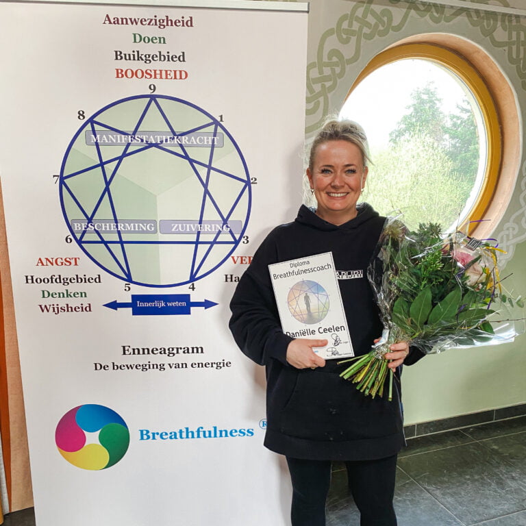 Daniëlle Ceelen met coach diploma