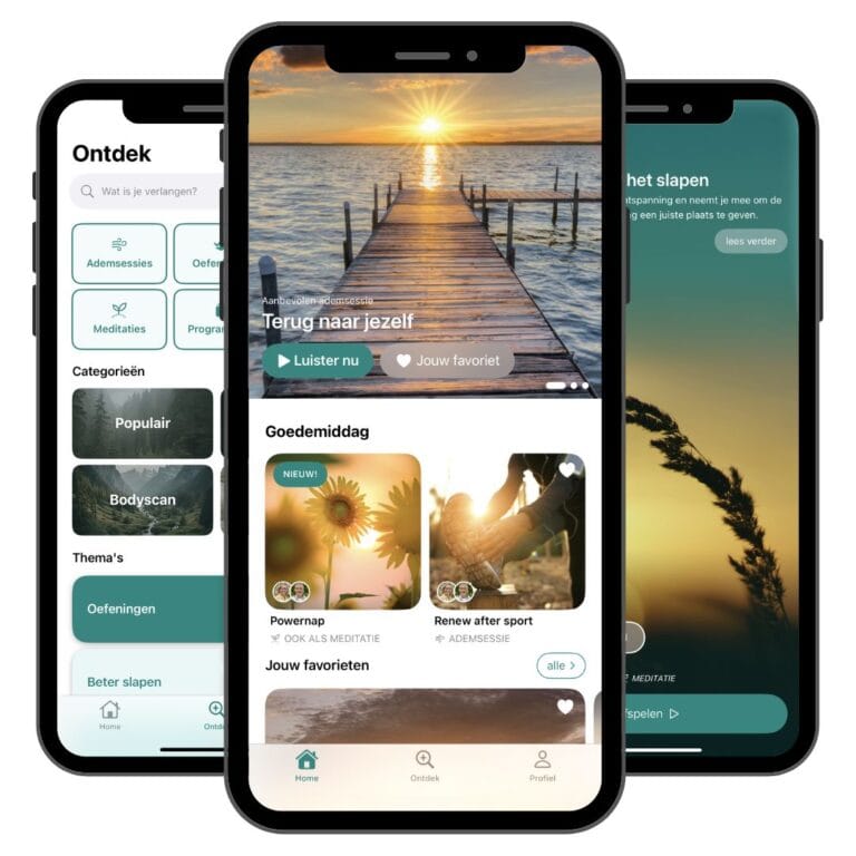 de breathfulness adem app - om verbondenademhaling thuis te kunnen oefenen